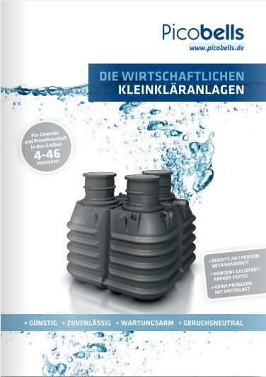Prospekt Kleinkläranlagen