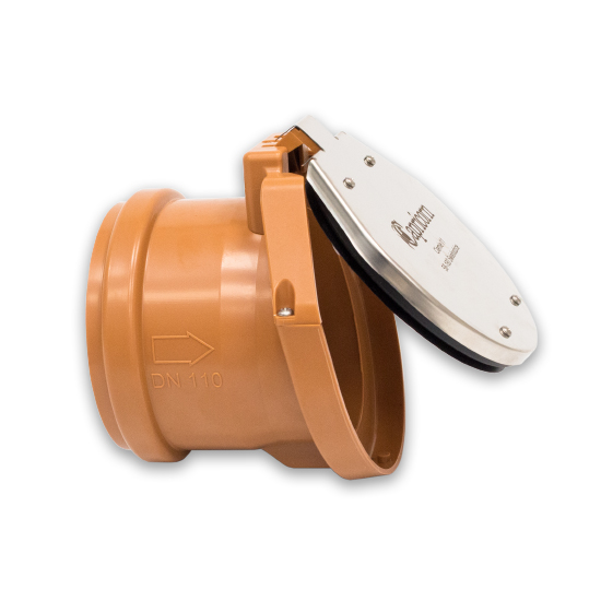 Einfachrückstau DN 100 Einfachrückstau DN 100