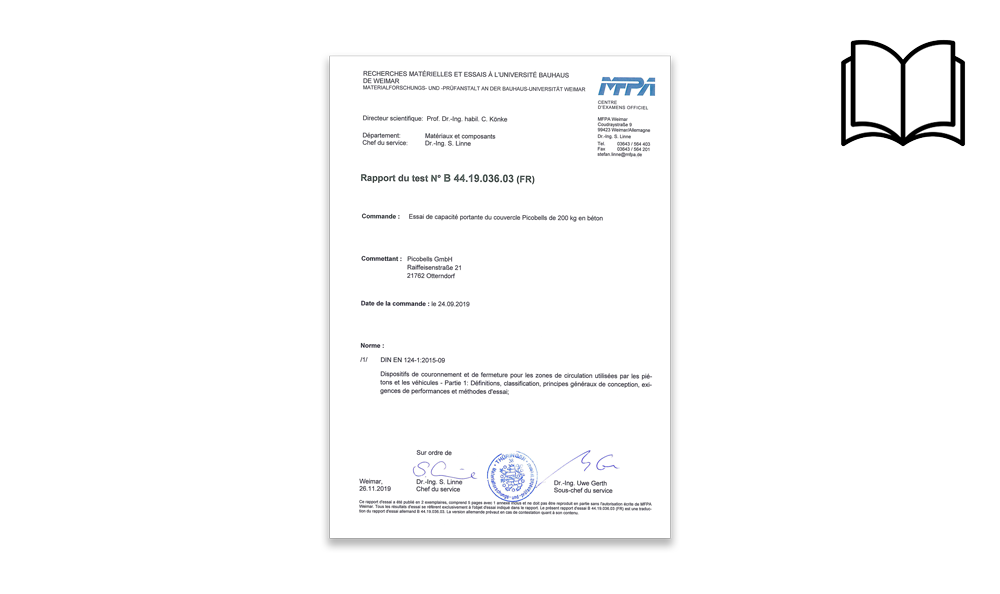 Couvercle Béton Français