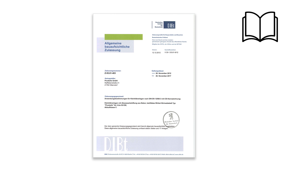 Betonbehälter Ablaufklasse C