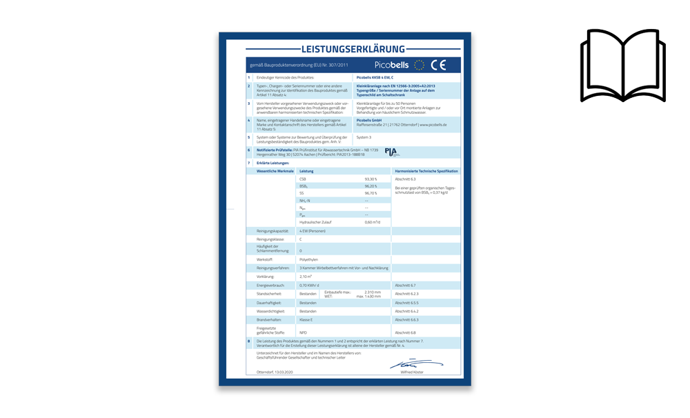 Leistungserklärung Deutsch